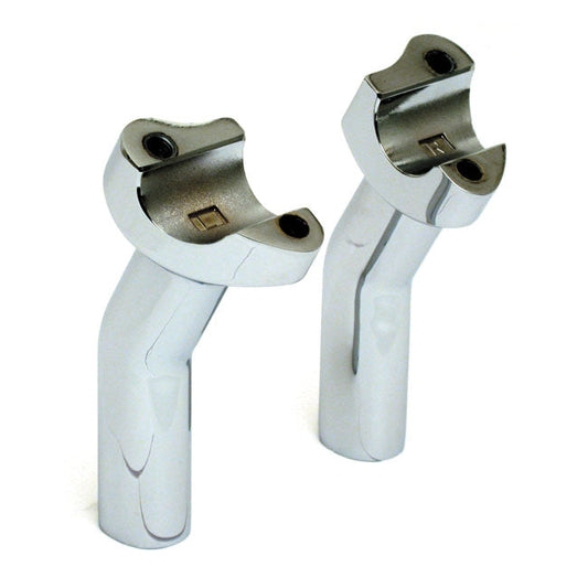 OEM style pullback risers, no top clamp 4.5" rise