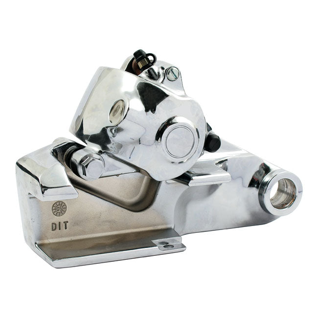 Brake caliper with bracket, rear