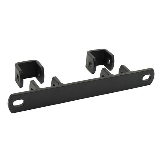 Solo seat suspension bracket kit for dual shocks