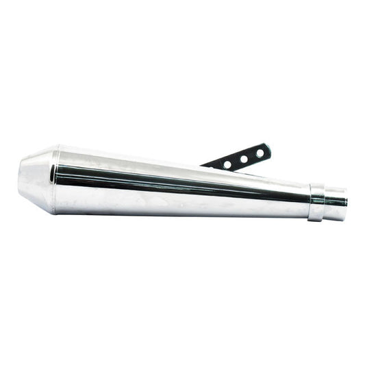 Megaton universal muffler 18" long chrome