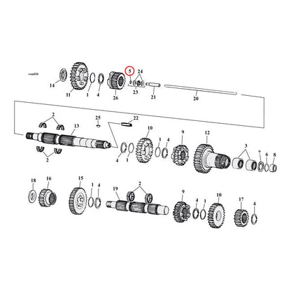 Retaining ring, throwout bearing