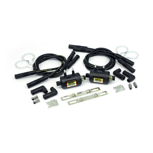 Accel, Universal ''Super Coil'' kit black, 2 coils. 12V/3 Ohm