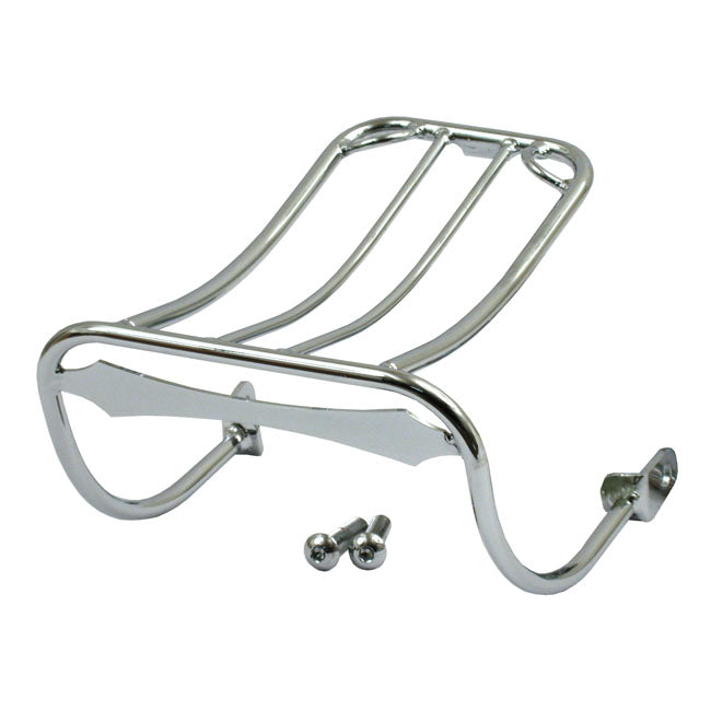 luggage rack, for bobbed fenders