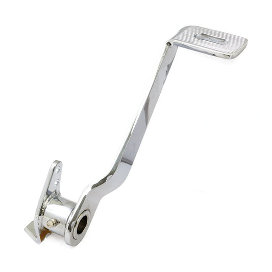 Brake pedal. Chrome plated