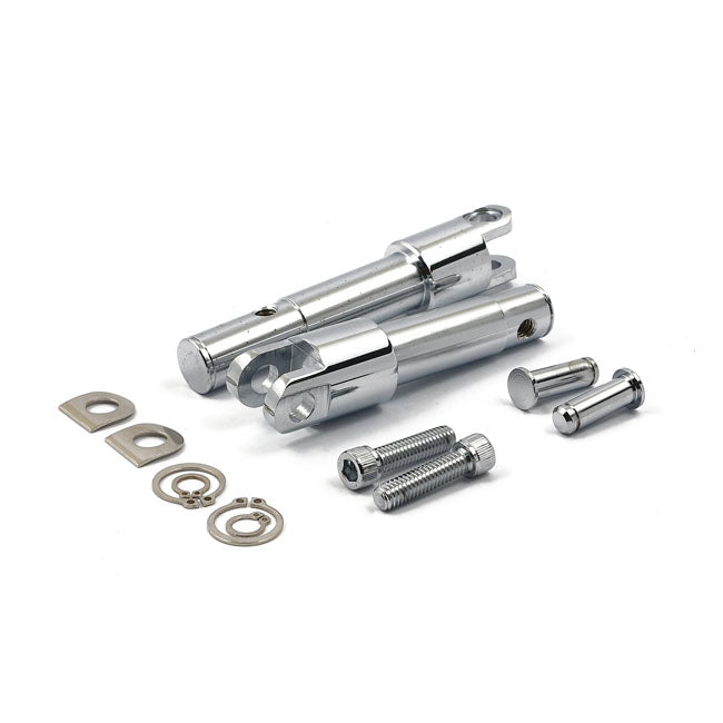 Foot peg conversion bracket kit std length