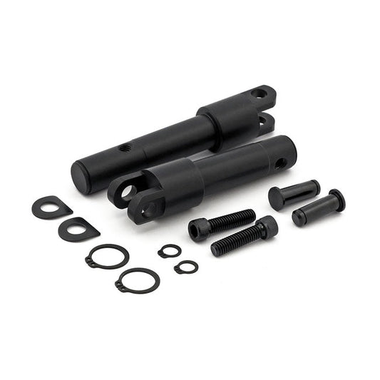 Foot peg conversion bracket kit std length
