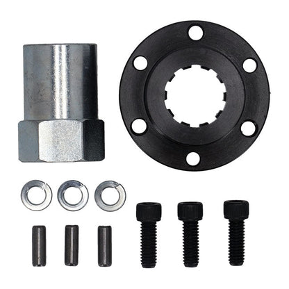 Bdl pulley offset & nut kit, 1 1/4"