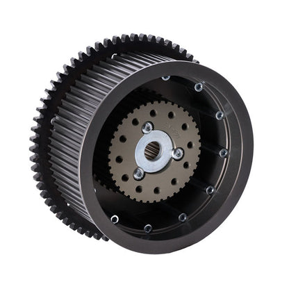Repl rear pulley 3inch 8mm 72t e-start (n)