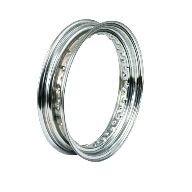 Chrome dropcenter rim, 3.00 x 16