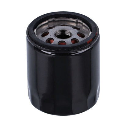 S&S, spin-on oil filter. Black