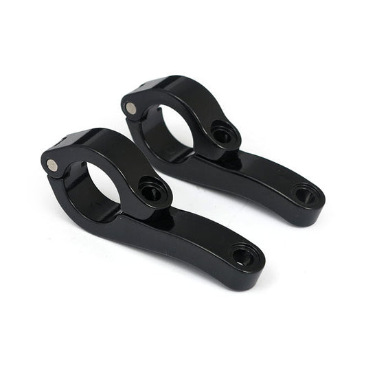 Engine guard clamp set, for spotlamps long