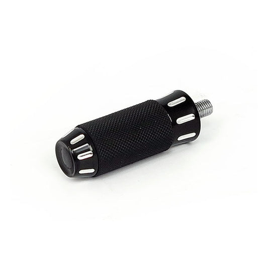 Cobra shift/brake peg. contrast machined