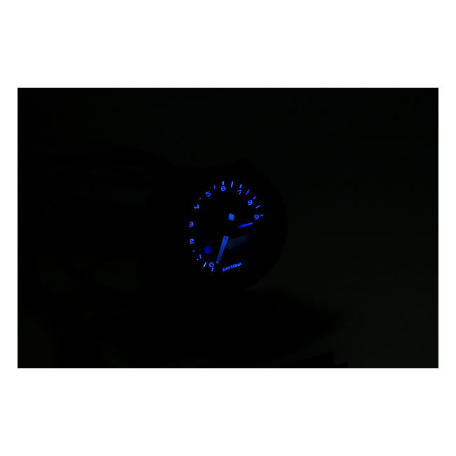 Daytona, Velona 48mm tacho 15000rpm color changer