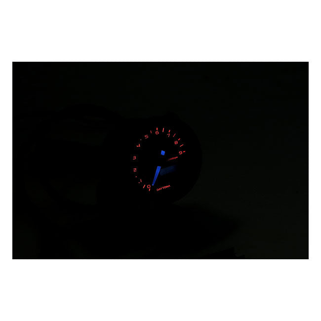 Daytona, Velona 48mm tacho 15000rpm color changer