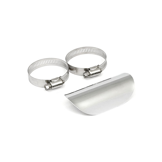Universal smooth heat shield 4" long