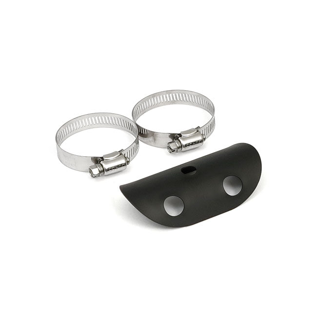 Universal bullet hole heat shield 4" long