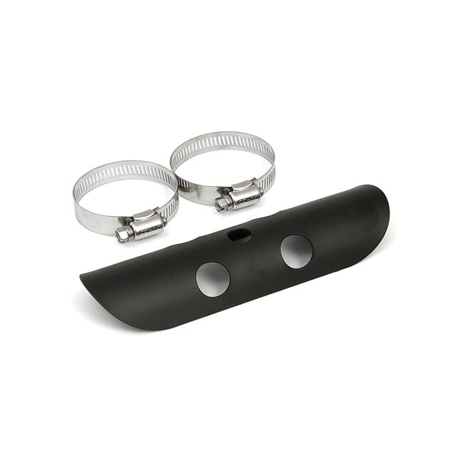 Universal bullet hole heat shield 7" long
