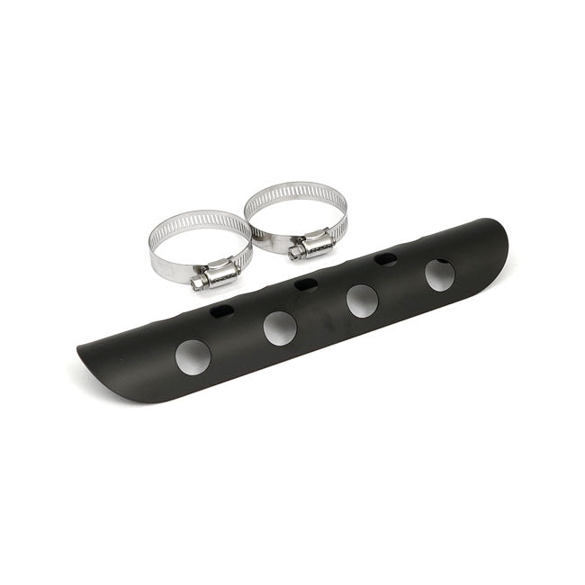 Universal bullet hole heat shield 10" long