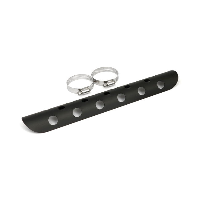 Universal bullet hole heat shield 14" long