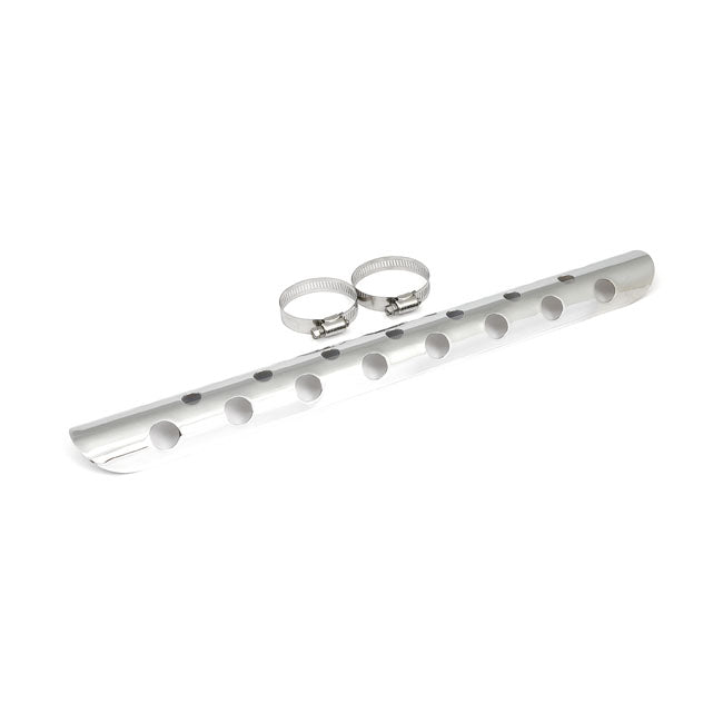 Universal bullet hole heat shield 18" long