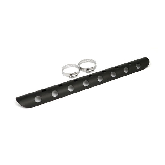 Universal bullet hole heat shield 18" long