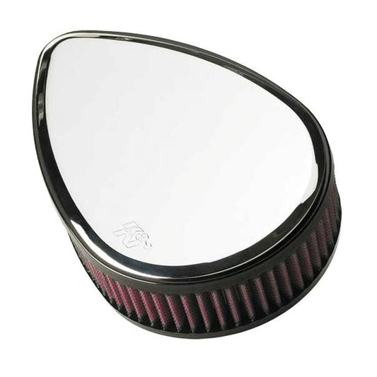 K&N street metal high-flow air intake Torch, chrome