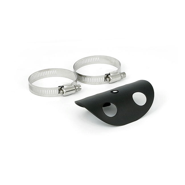 Universal bullet hole heat shield 4" long