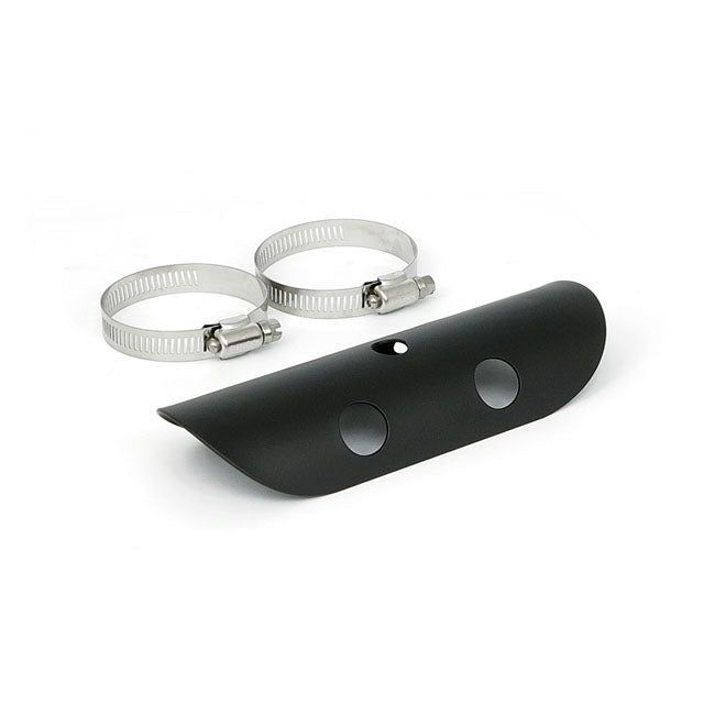 Universal bullet hole heat shield 7" long