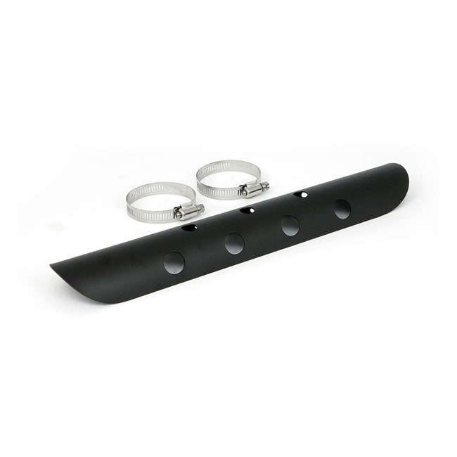Universal bullet hole heat shield 14" long