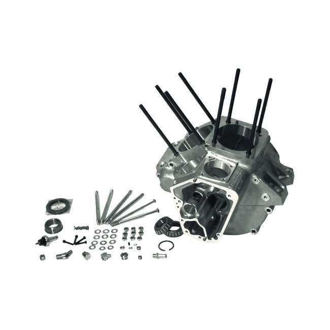 S&S, 92-99 crankcase assembly, 3-5/8" bore. Black