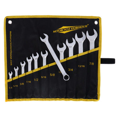 MCS, open box end wrench set