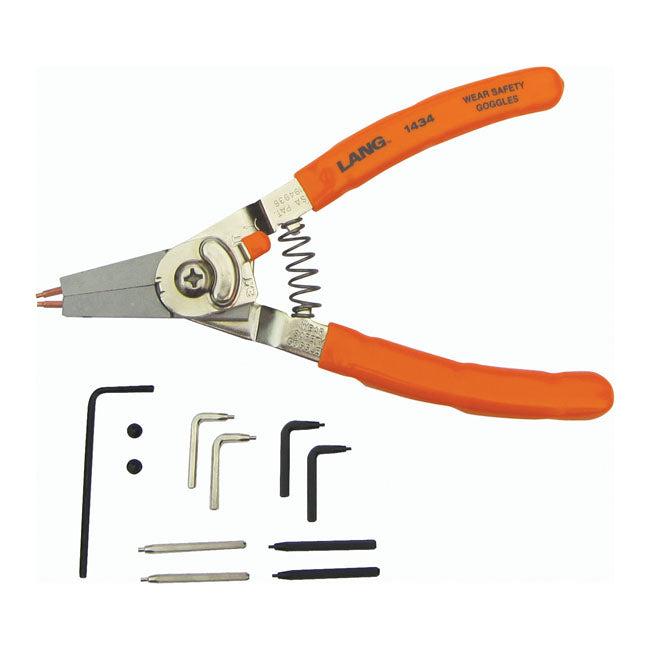 Lang Tools, '' Quick Switch'' #1434 large retaining ring plier