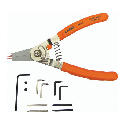 Lang Tools, '' Quick Switch'' #1434 large retaining ring plier