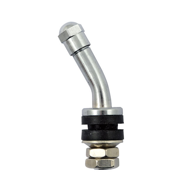 Screw-in tubeless valve stem. acorn cap