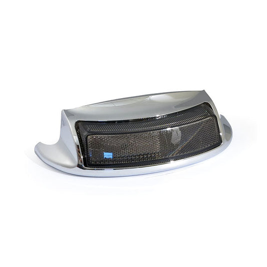 Fender tip with light, rear