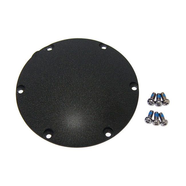 Derby cover, OEM style Domed Black wrinkle
