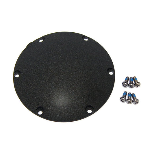 Derby cover, OEM style Domed Black wrinkle