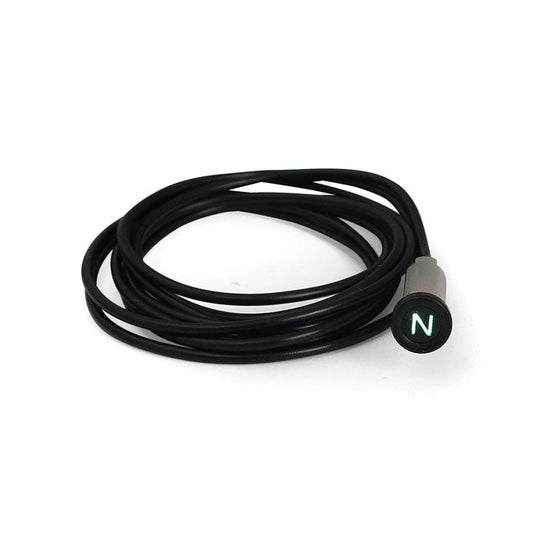 3/8 indicator light. Green, with ''n'' neutral symbol