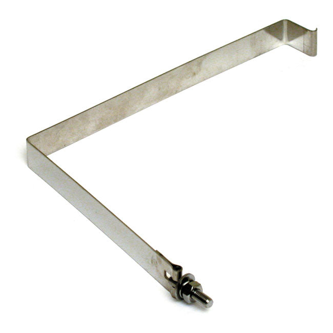 Battery hold down strap