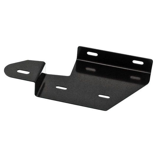 MCS, swingarm bag mount bracket. Black, left