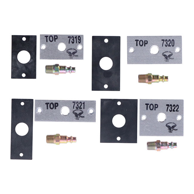 Brake bleeder air kits (4-p)