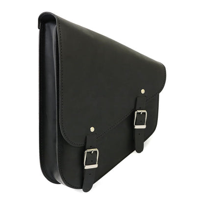 MCS, full leather swing arm bag left, 9 liter