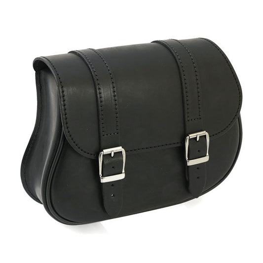 MCS, leather swing arm bag