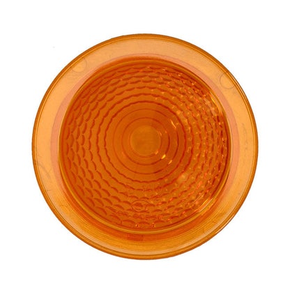 Replacement lens for pointed Bullet lamps. Amber