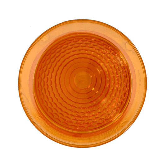 Replacement lens for pointed Bullet lamps. Amber
