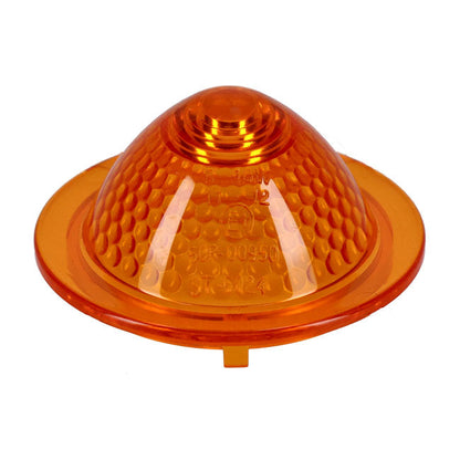 Replacement lens for pointed Bullet lamps. Amber