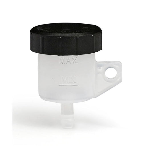 TRW remote brake fluid reservoir with straight outlet
