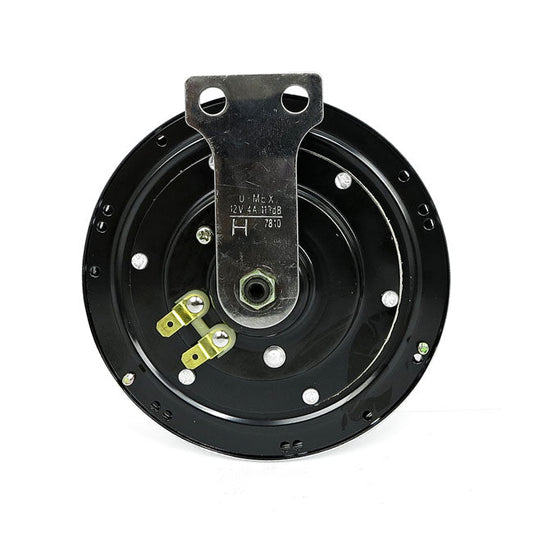 OEM style 5-1/2" Springer horn. Chrome. 12-Volt