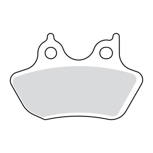 TRW, brake pads front/rear. Sintered Street