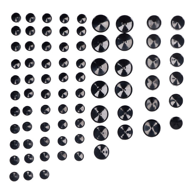 Smoothtopps, push-on cover set (77pc)